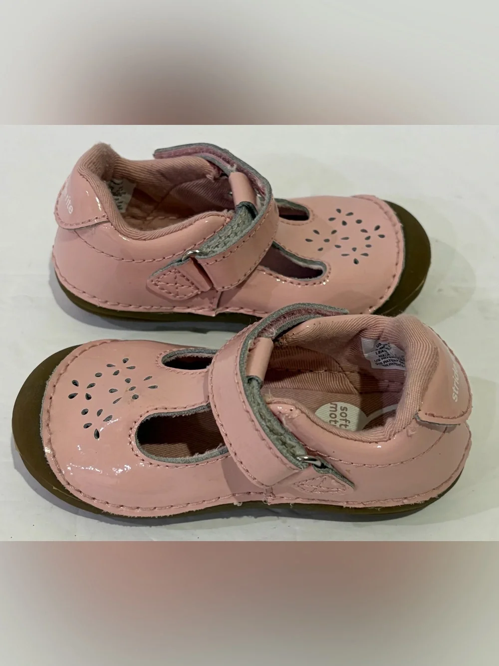 Stride Rite Toddler Pink Patent Mary Jane Shoes 5 1/2